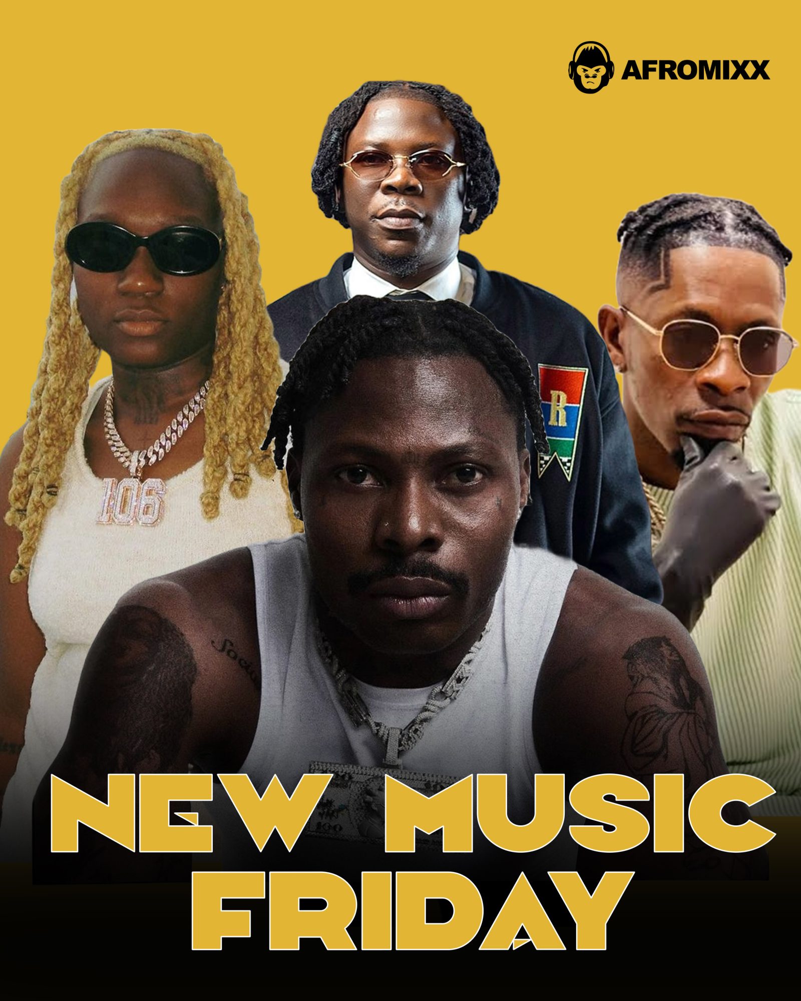 Asake Stonebwoy Darkoo Kaestyle New Music Friday