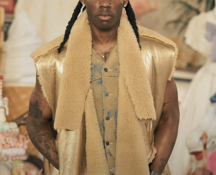 Rema Stuns on the Runway at Diesel AW26 Fashion Show