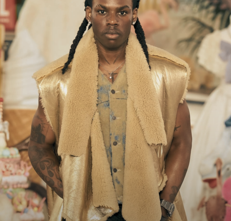 Rema Stuns on the Runway at Diesel AW26 Fashion Show