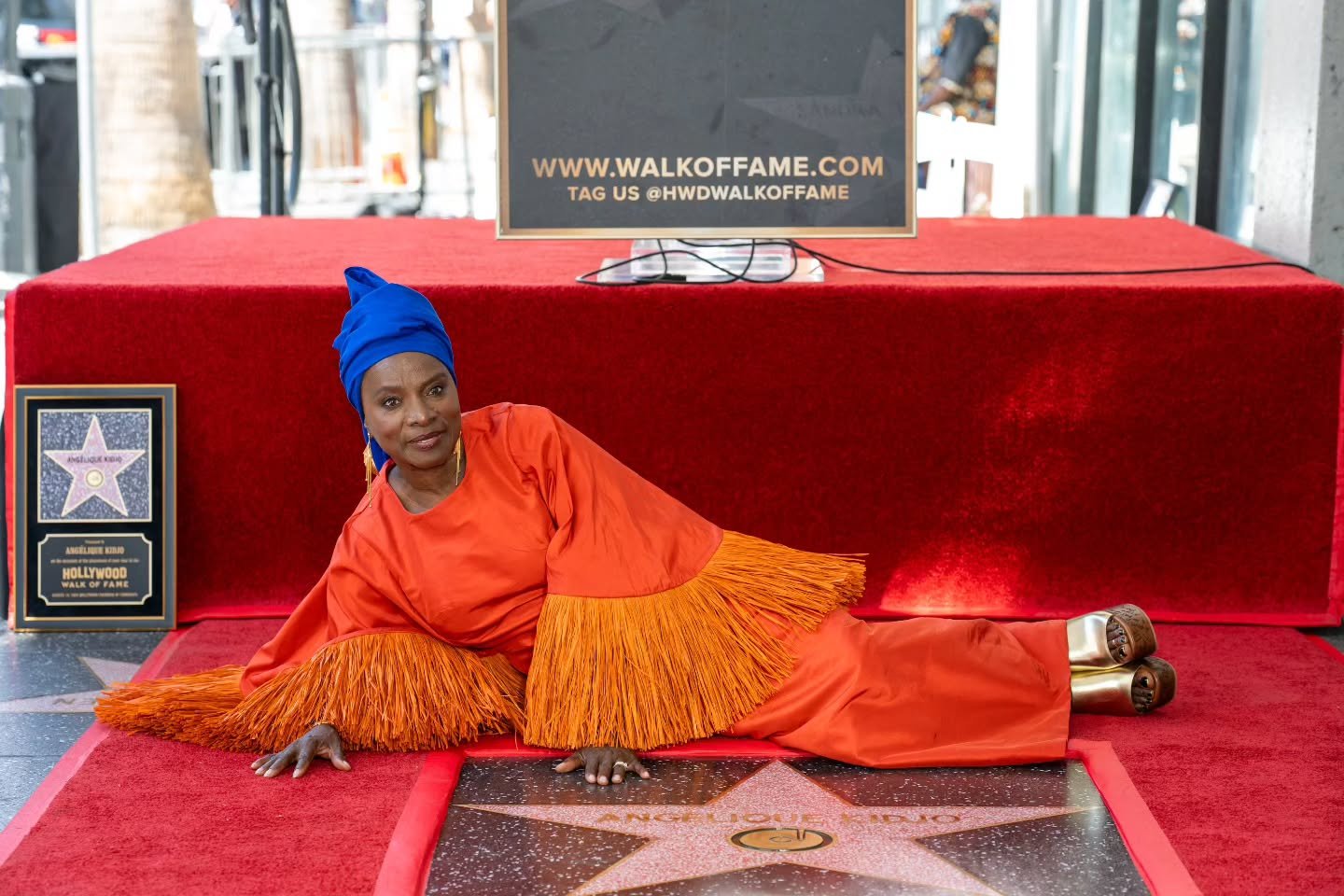 Angélique Kidjo Becomes the First African Musician Honored with a Star on the Hollywood Walk of Fame