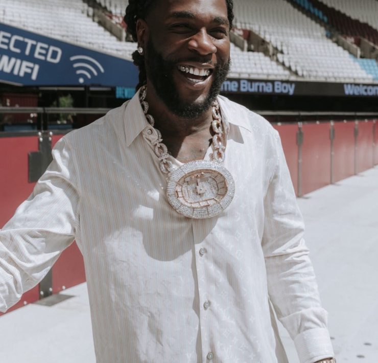 Burna Boy to Headline Halftime Show at 2026 NFL Paris Game